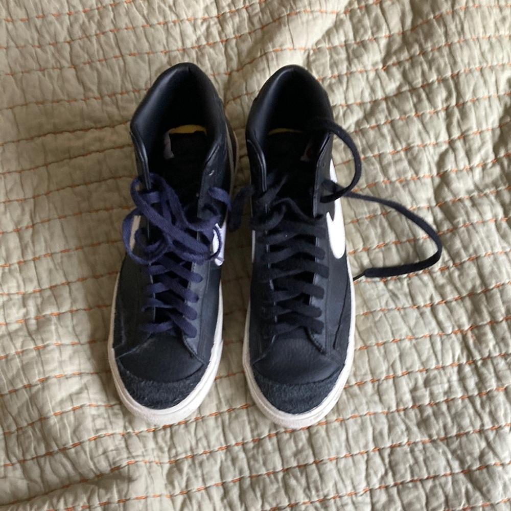 Black Nike high tops